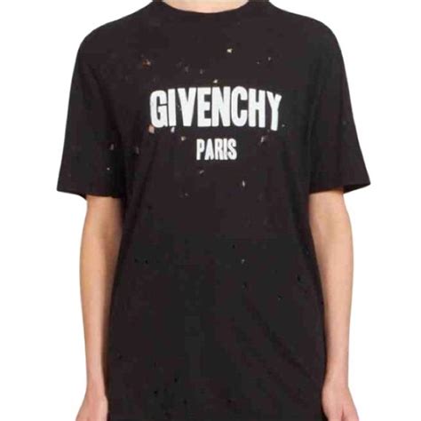 givenchy shirt sale dames|Givenchy t shirt with holes.